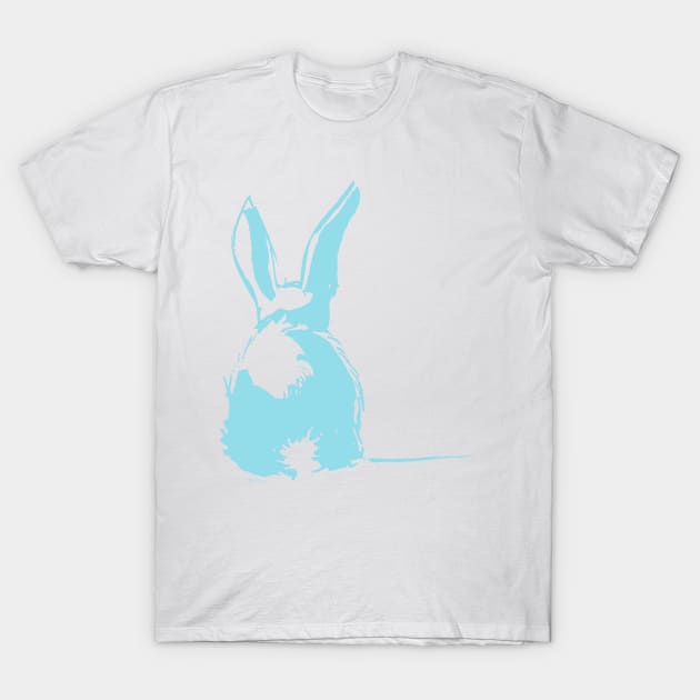 Blue Bunny T-Shirt by EmilieGeant